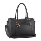 Milleni Ladies Fashion Tote Handbag in Black