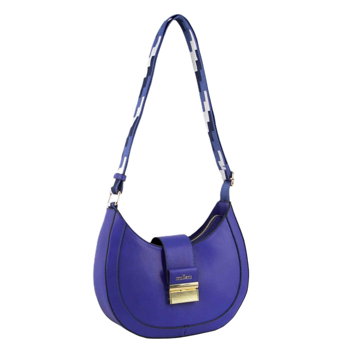 Milleni Ladies Fashion Cross-Body Bag with Webbing Strap