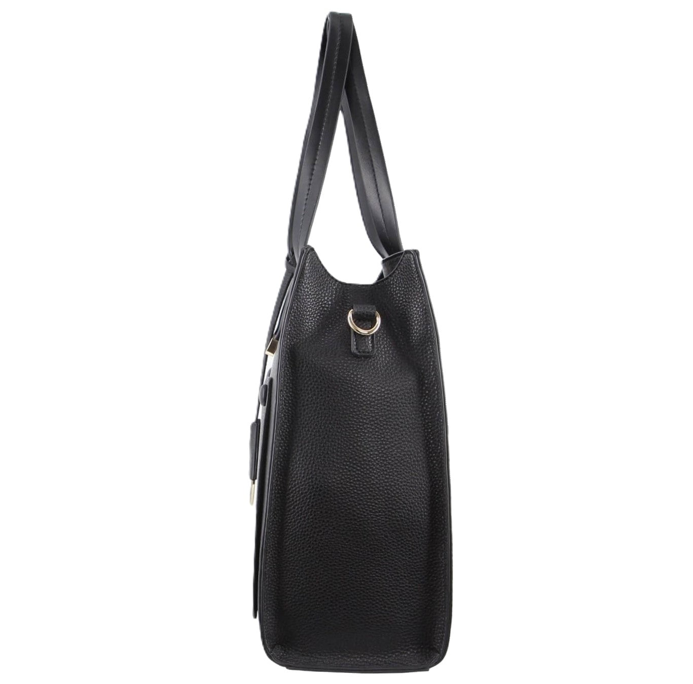 Milleni Ladies Fashion Tote Handbag in Black