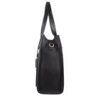 Milleni Ladies Fashion Tote Handbag in Black