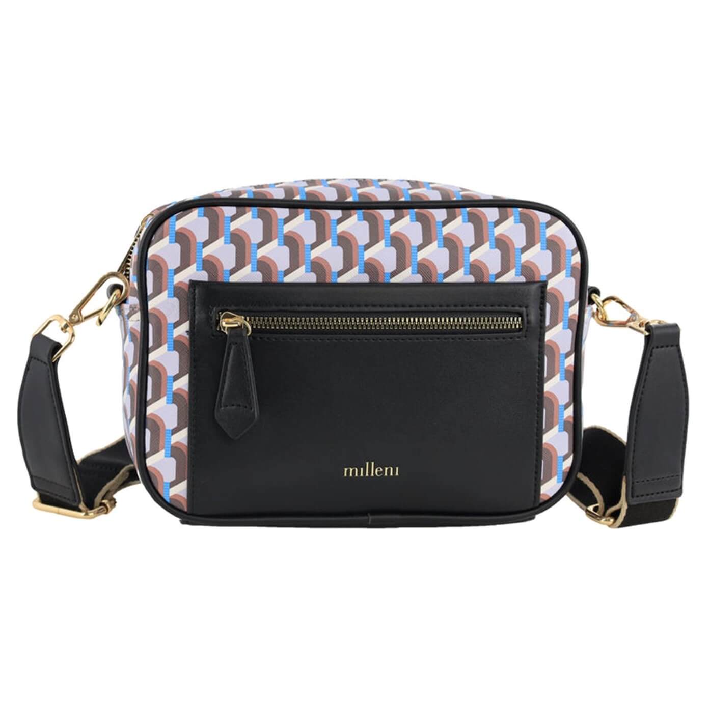 Milleni Ladies Fashion Geometric Crossbody Bag in Lilac