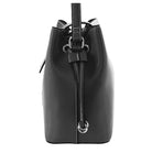Milleni PV4034 Black Ladies Vegan Leather Fashion Mini Tote Bag