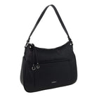 Milleni Ladies Vegan Leather Fashion Tote Bag in Black