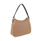 Milleni Ladies Vegan Leather Fashion Tote Bag in Stone