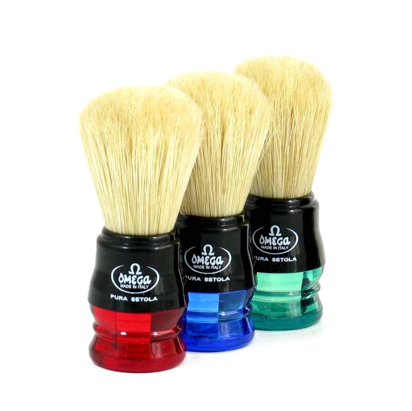 OMEGA Two-Tone Shave Brush Model# -  10777