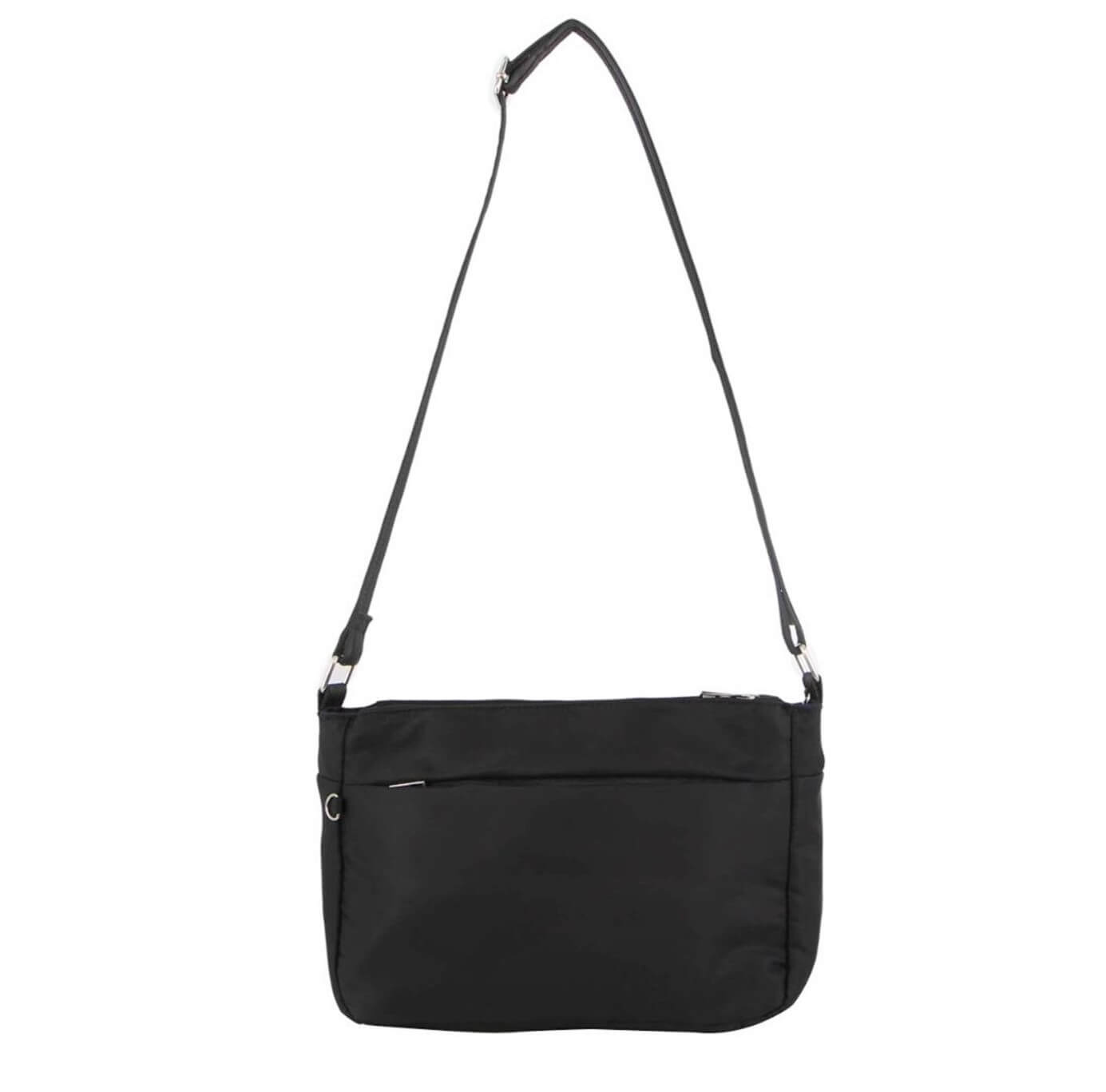 Pierre Cardin PC3268 Nylon Anti-theft Cross Body Bag/Black