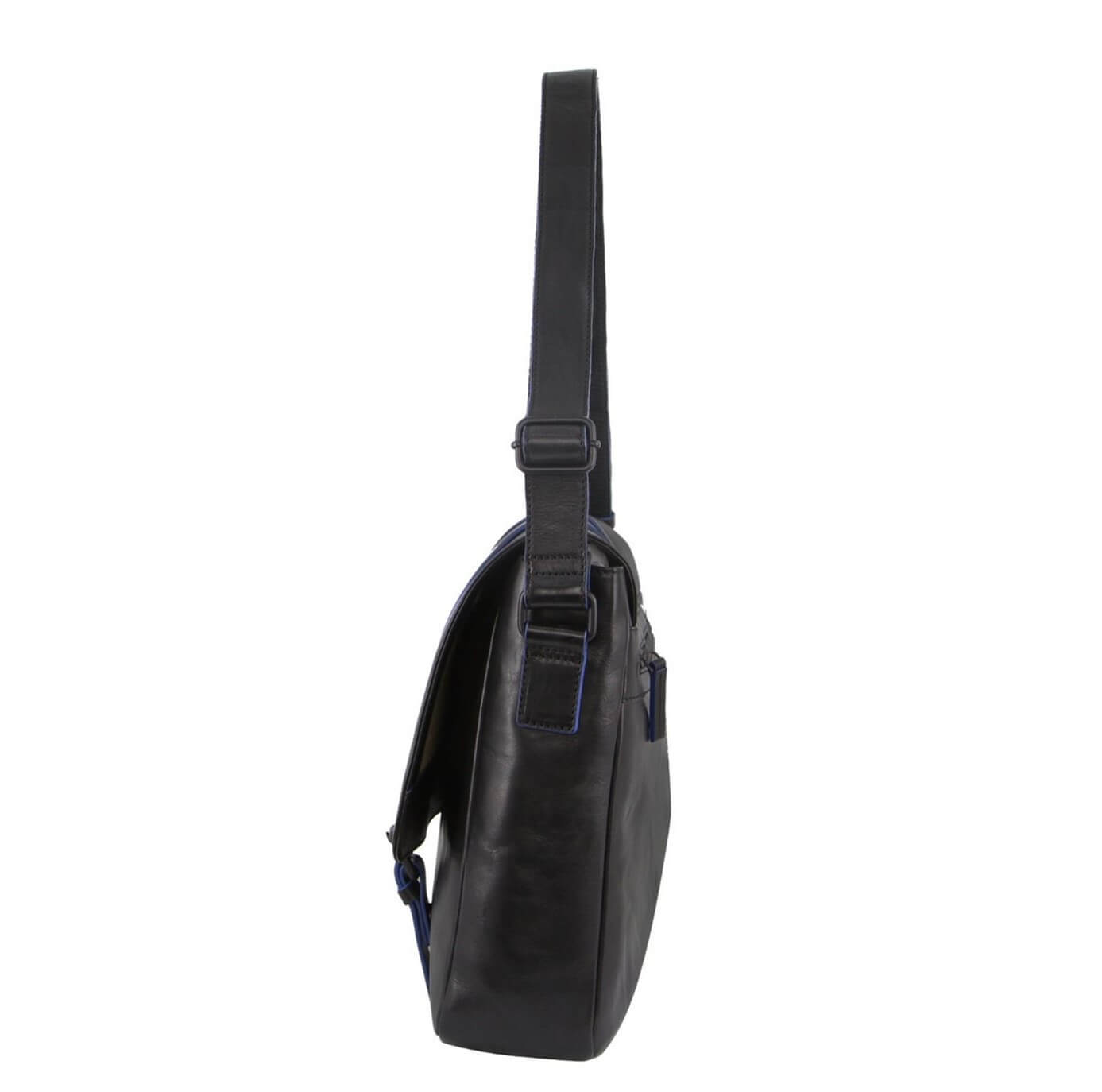 Pierre Cardin PC3313 Crumple Leather Computer Bag/Black