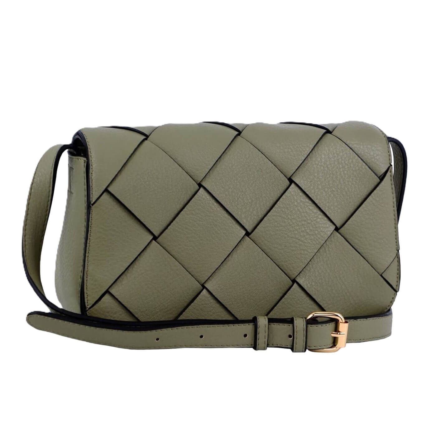 Milleni Ladies Woven Fashion Cross-Body Bag