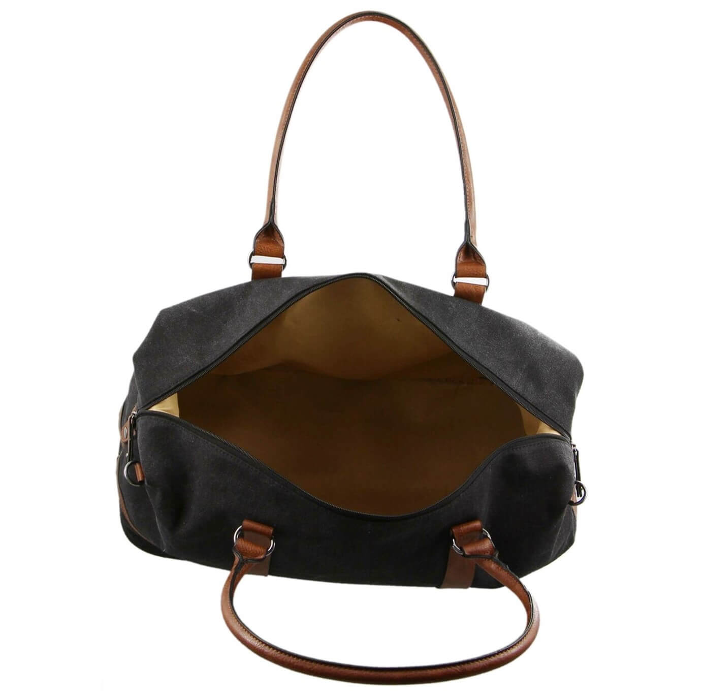 Pierre Cardin PC2578 Canvas Overnight Duffle Bag/Black