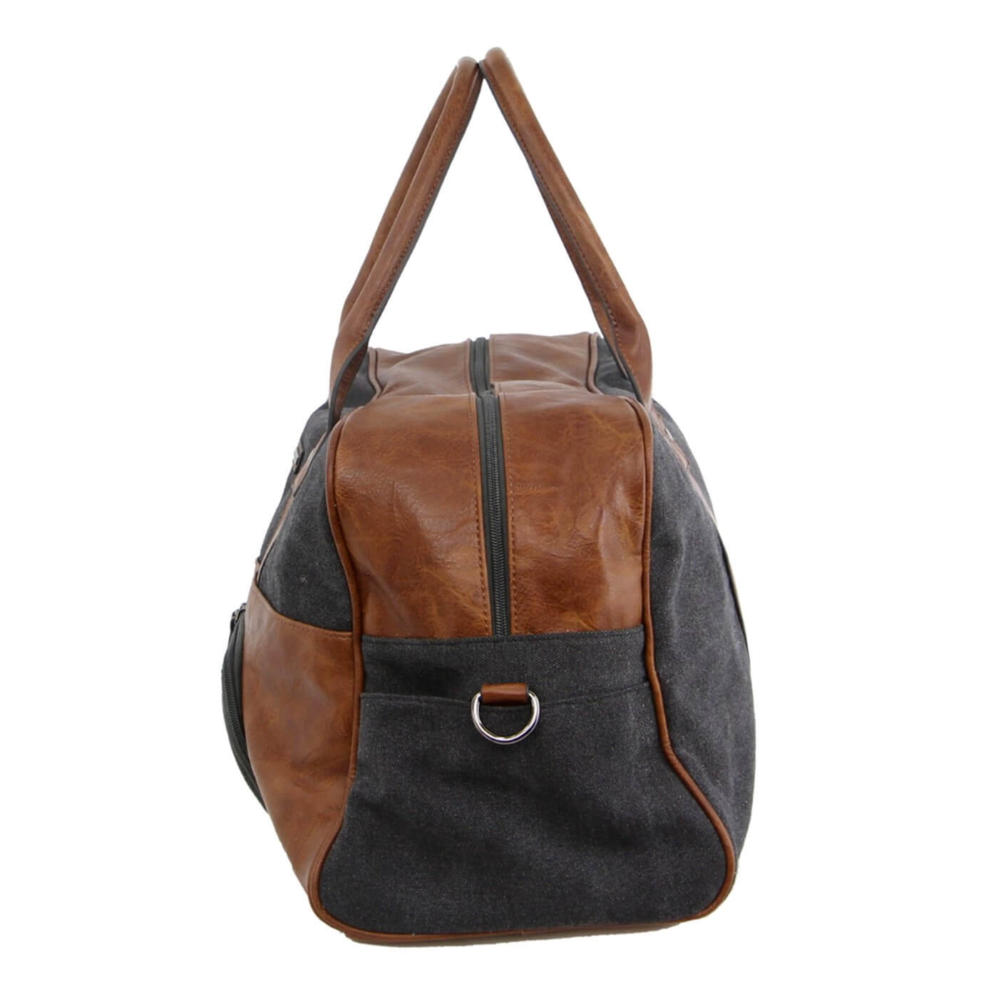 Pierre Cardin PC2887 Canvas Overnight Duffle Bag/Black