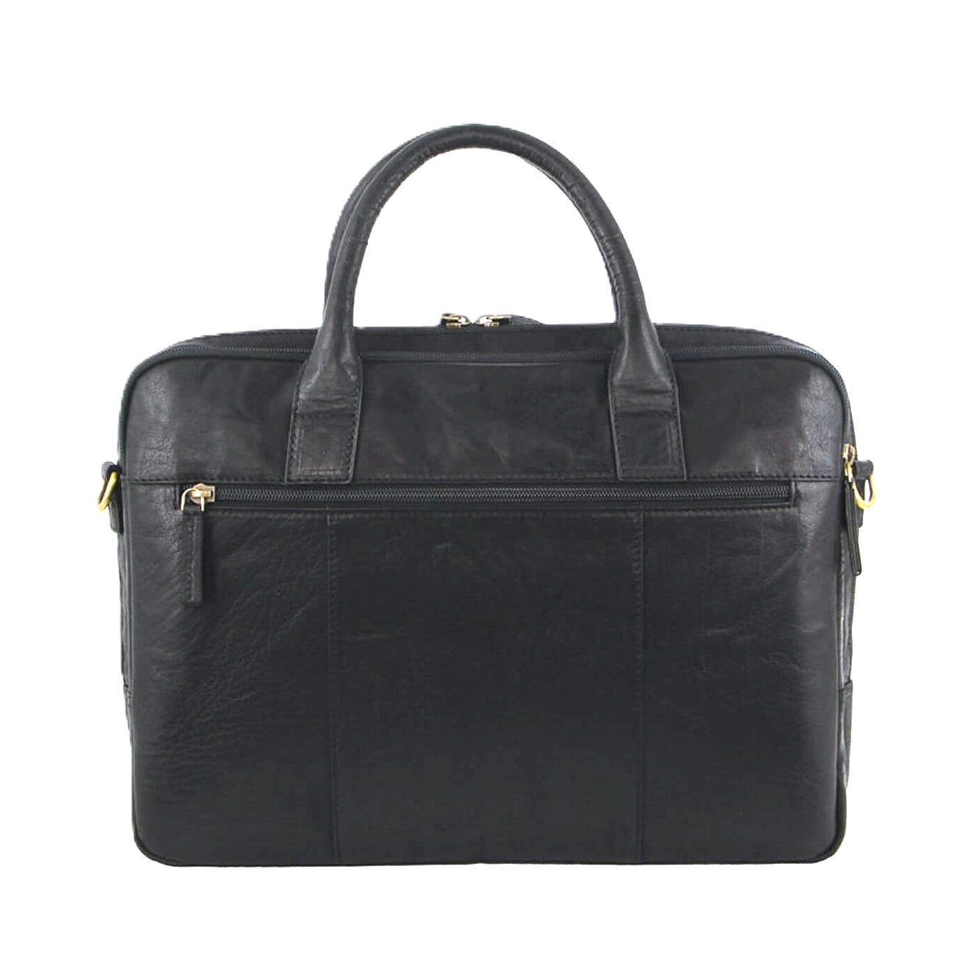 Pierre Cardin Leather Multi-Compartment Business Bag