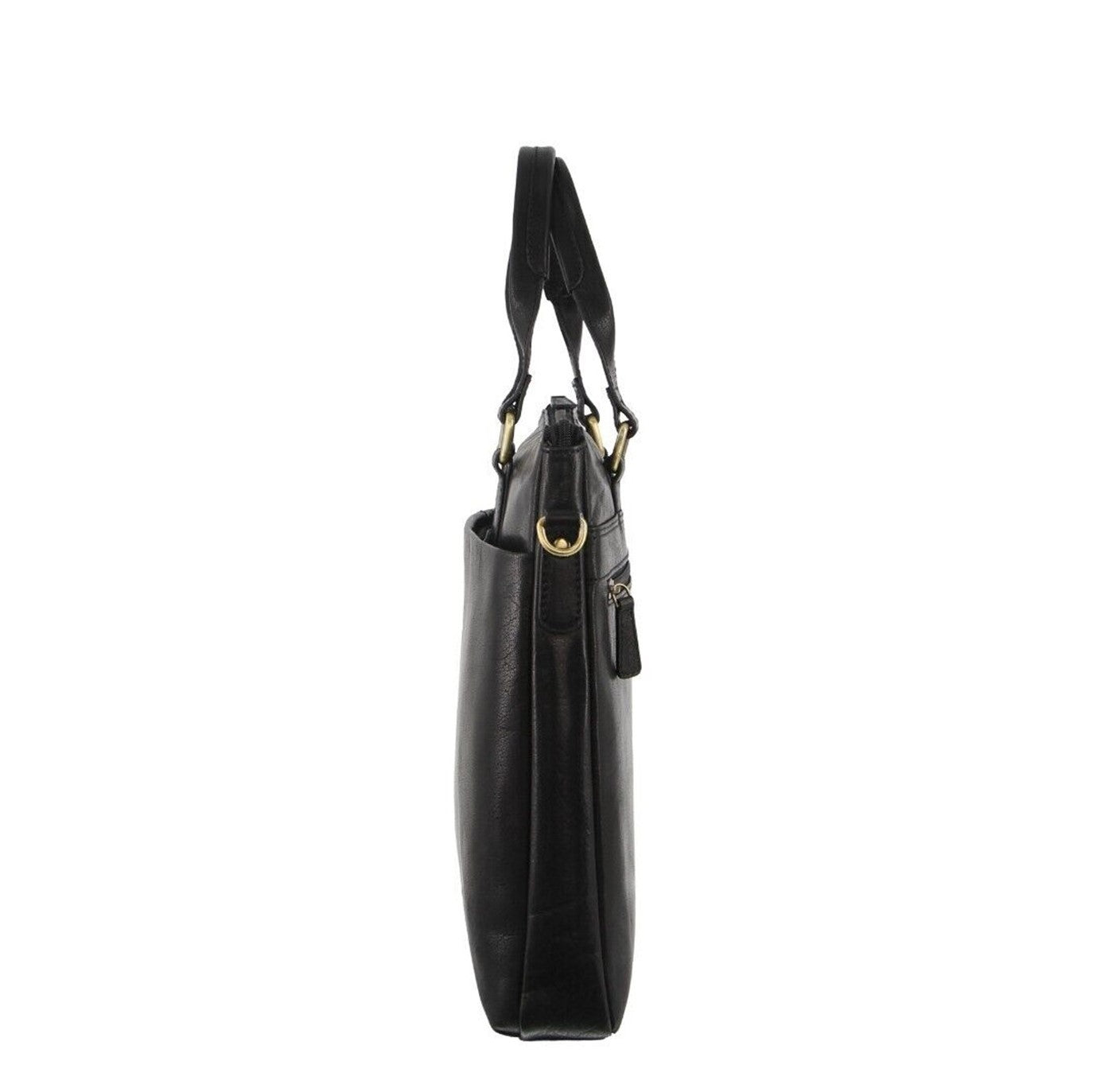 Pierre Cardin PC3621 Leather Business-Briefcase Bag/Black