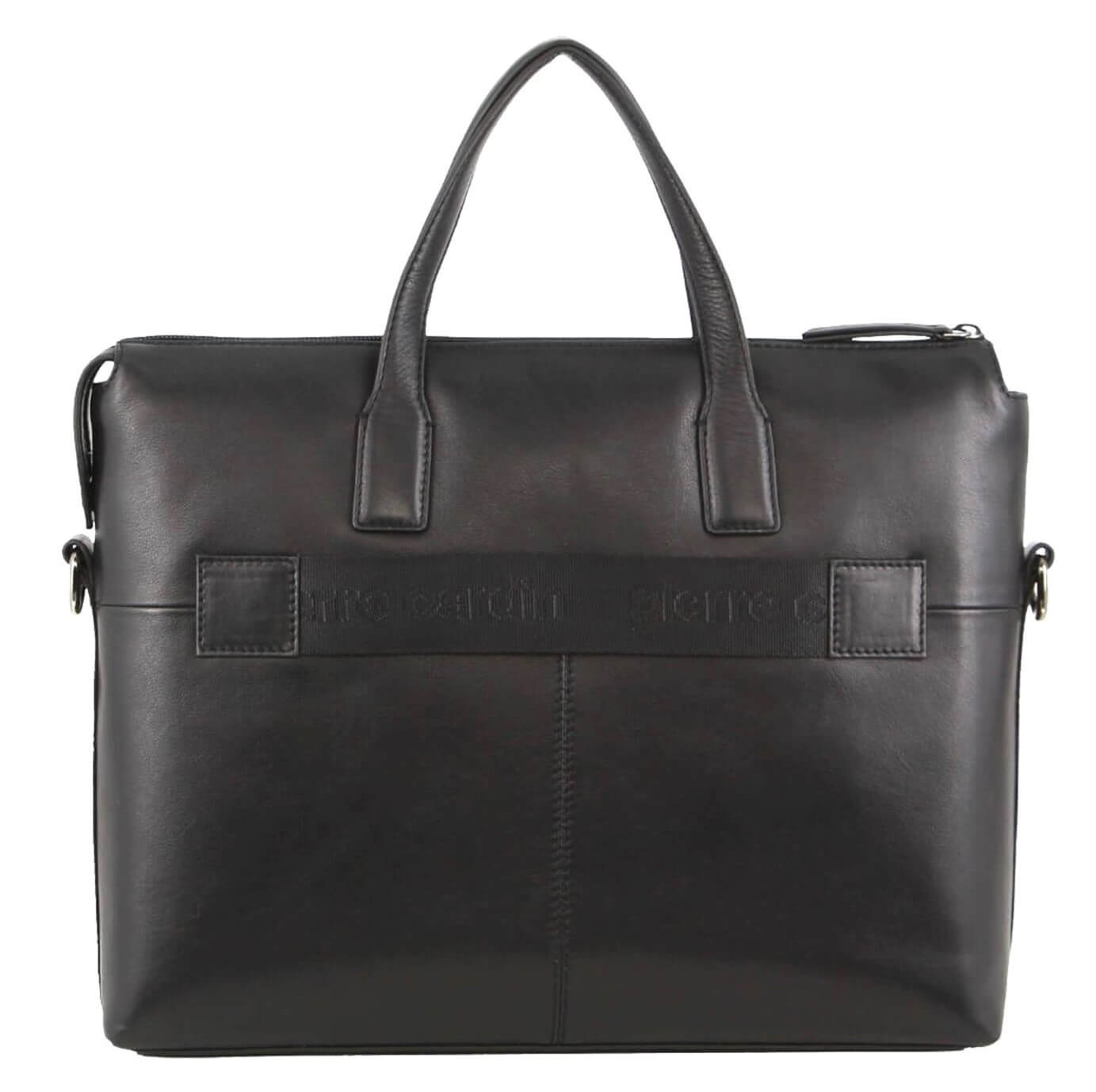 Pierre Cardin PC3841 Mens Leather Business Computer Bag/Black
