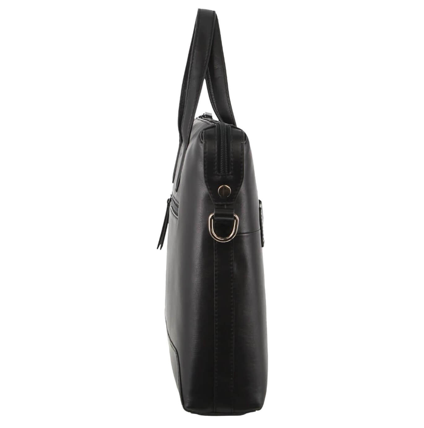 Pierre Cardin PC3841 Mens Leather Business Computer Bag/Black