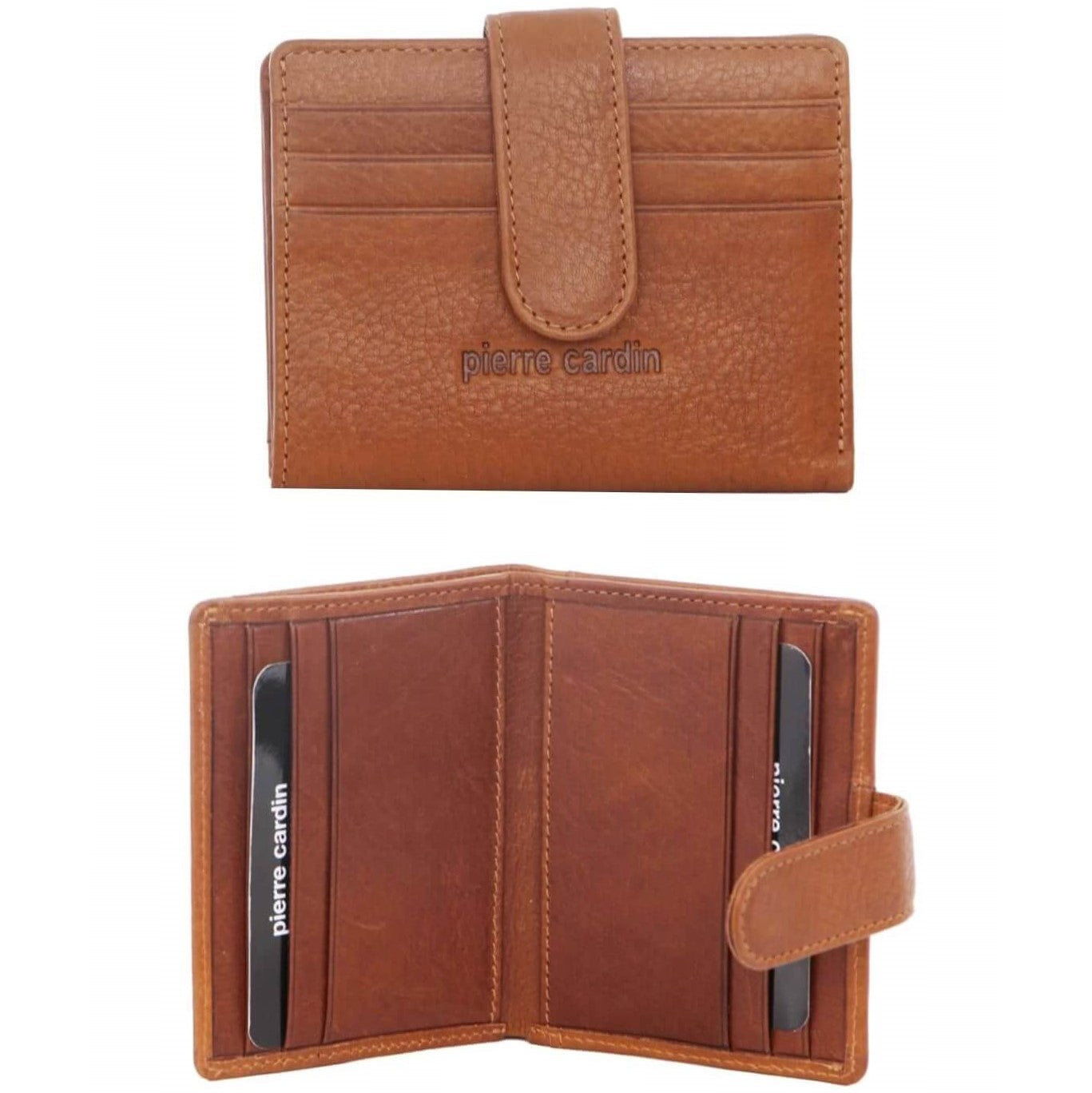 Pierre Cardin PC3325 Men’s Leather Bi-Fold Wallet-Card Holder/Cognac