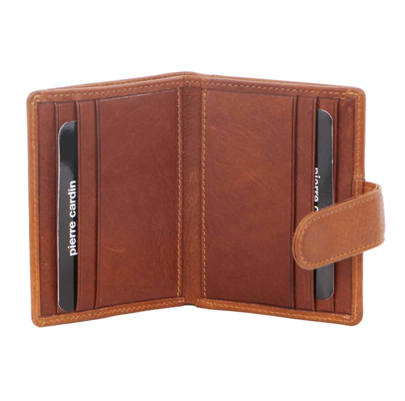 Pierre Cardin PC3325 Men’s Leather Bi-Fold Wallet-Card Holder/Cognac