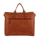 Pierre Cardin PC3709 Leather Business Briefcase-Messenger Bag/Cognac
