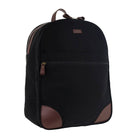 Pierre Cardin Mens Nomad Canvas Backpack in Black