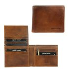 Pierre Cardin PC1162 Italian Leather Bi-Fold Wallet/Cognac