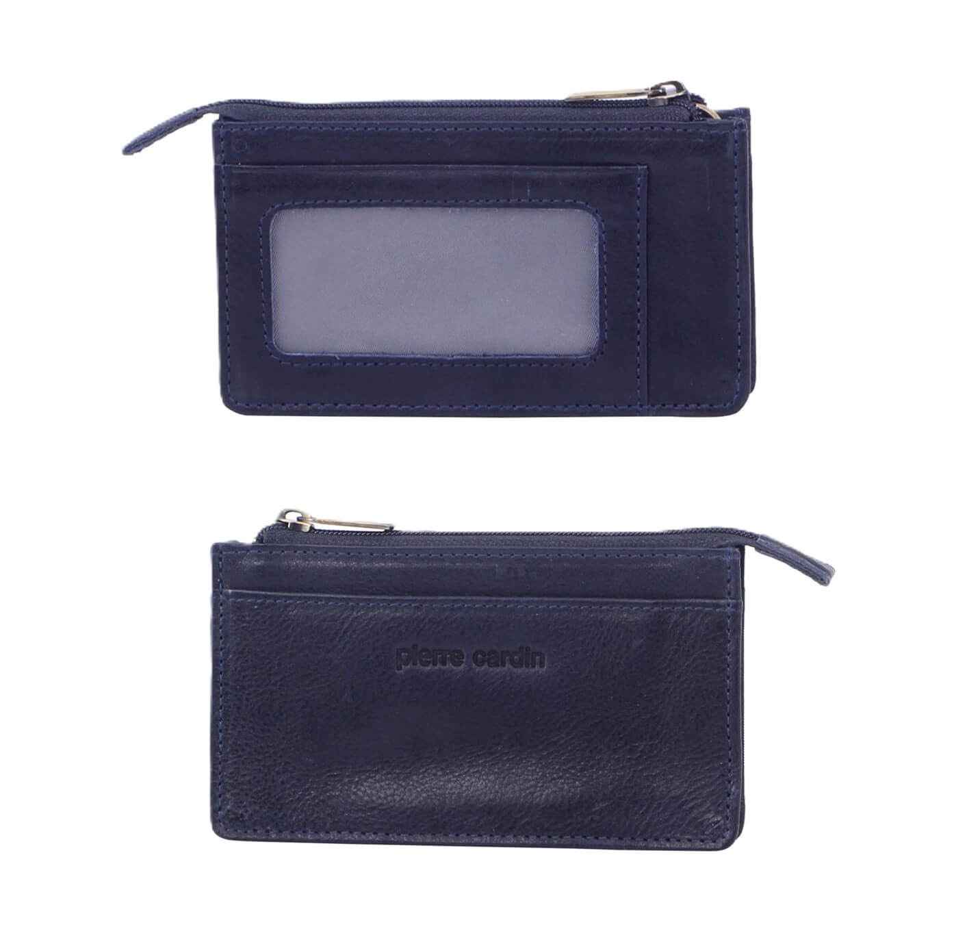 Pierre Cardin PC2277 Italian Leather Coin-Key Purse/Midnight