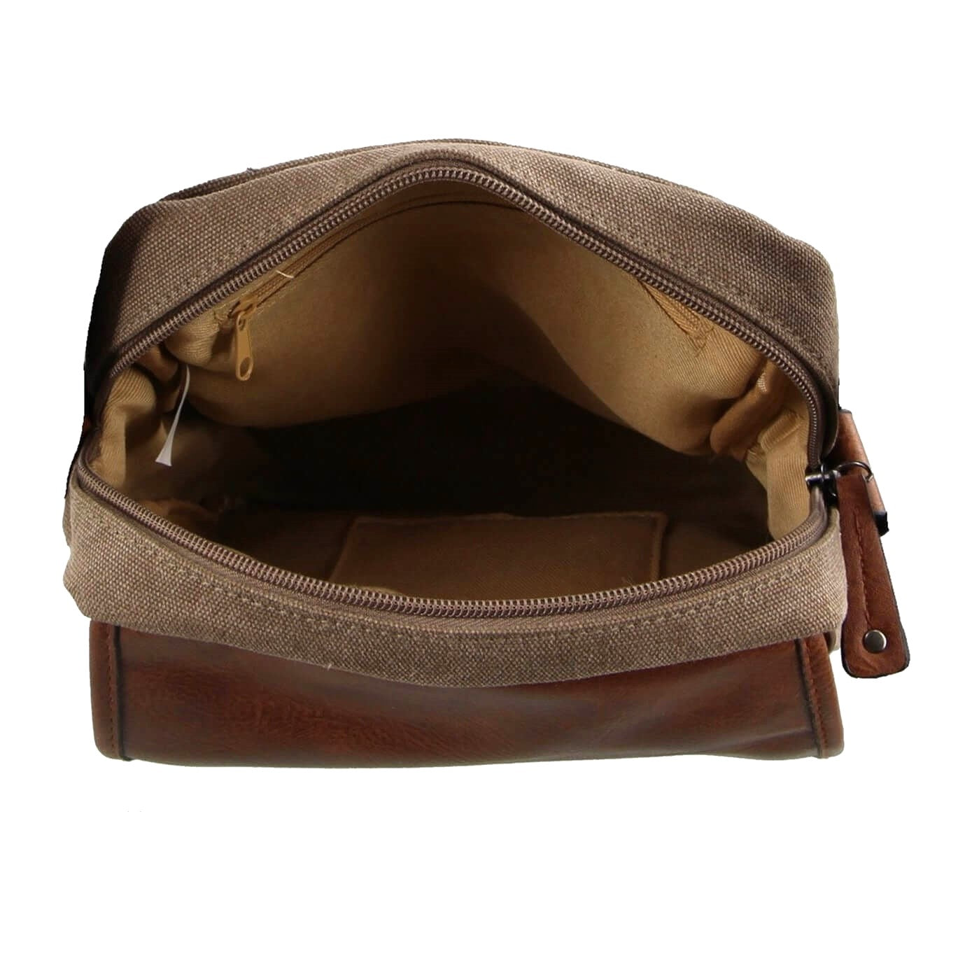 Pierre Cardin PC2580 Canvas Cross Body Bag/Brown