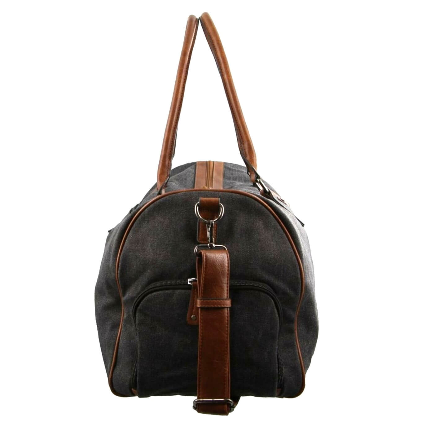 Pierre Cardin PC2581 Canvas Overnight Duffle Bag/Black