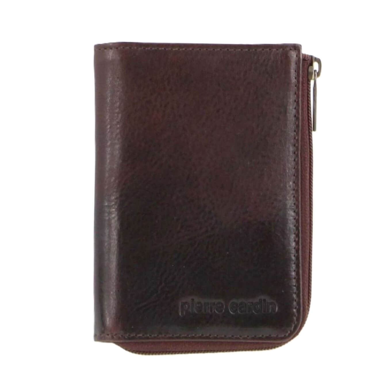 Pierre Cardin PC2756 Italian Leather Key + Card Holder/Chocolate