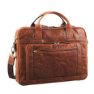 Pierre Cardin PC2797 Rustic Leather Computer-Business Bag/Chestnut