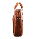 Pierre Cardin PC2797 Rustic Leather Computer-Business Bag/Chestnut