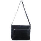 Pierre Cardin PC2798 Rustic Leather Computer-Messenger Bag/Black