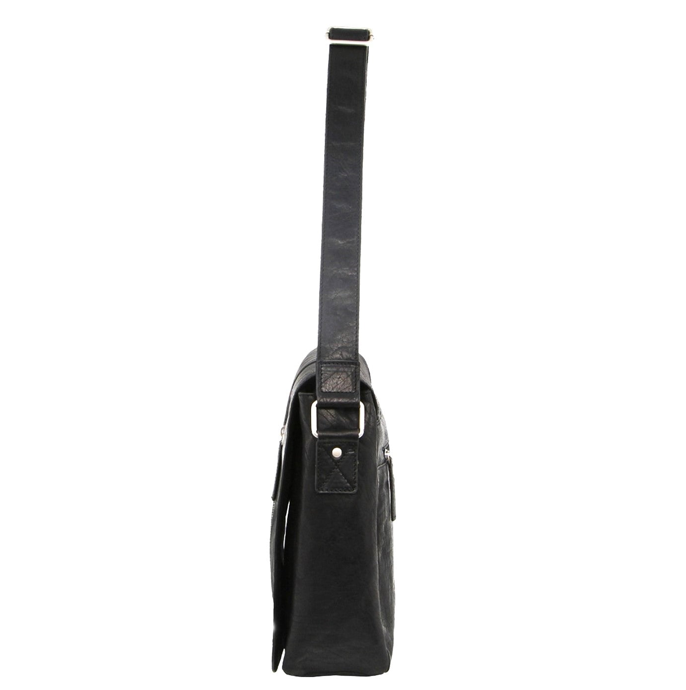 Pierre Cardin PC2798 Rustic Leather Computer-Messenger Bag/Black