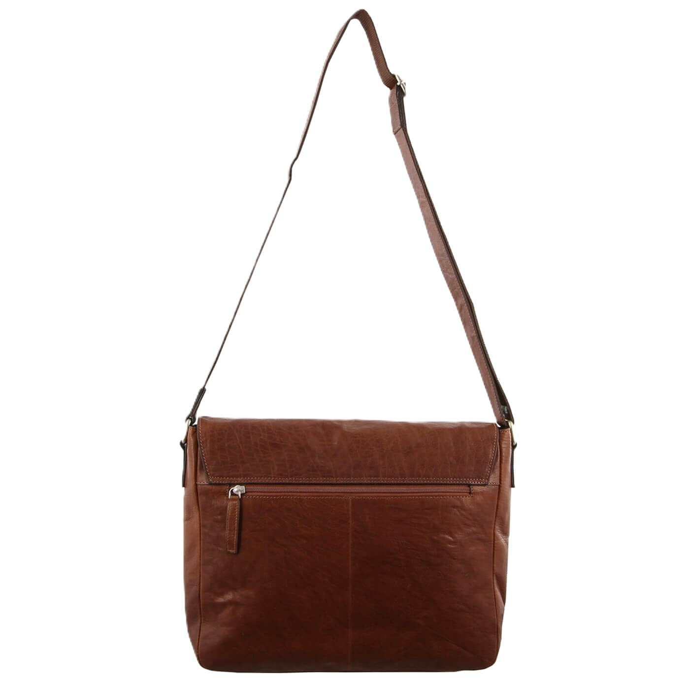 Pierre Cardin PC2798 Rustic Leather Computer-Messenger Bag/Brown