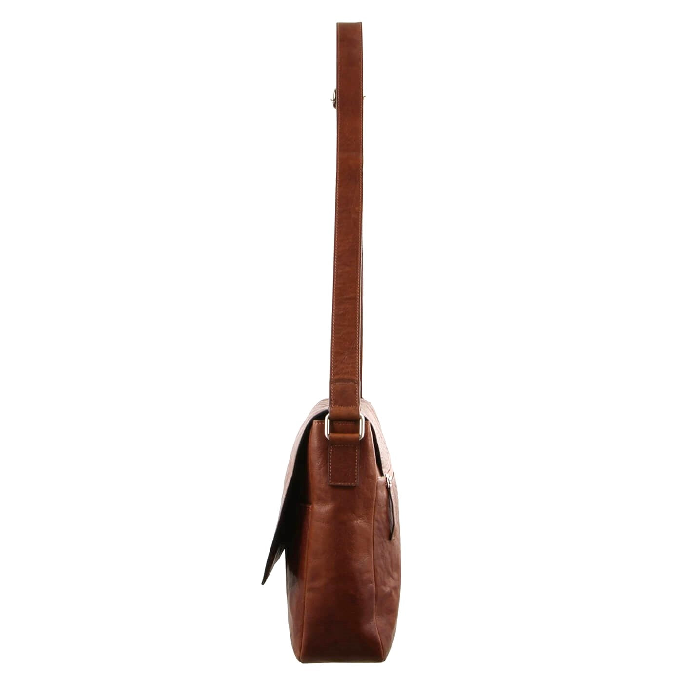 Pierre Cardin PC2798 Rustic Leather Computer-Messenger Bag/Brown