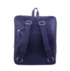 Pierre Cardin Men's Rustic Leather Backpack in Midnight