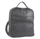 Pierre Cardin PC2808 Rustic Leather Business Backpack-PC Bag/Black