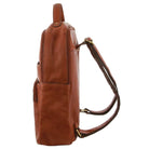 Pierre Cardin PC2808 Rustic Leather Business Backpack-PC Bag/Cognac