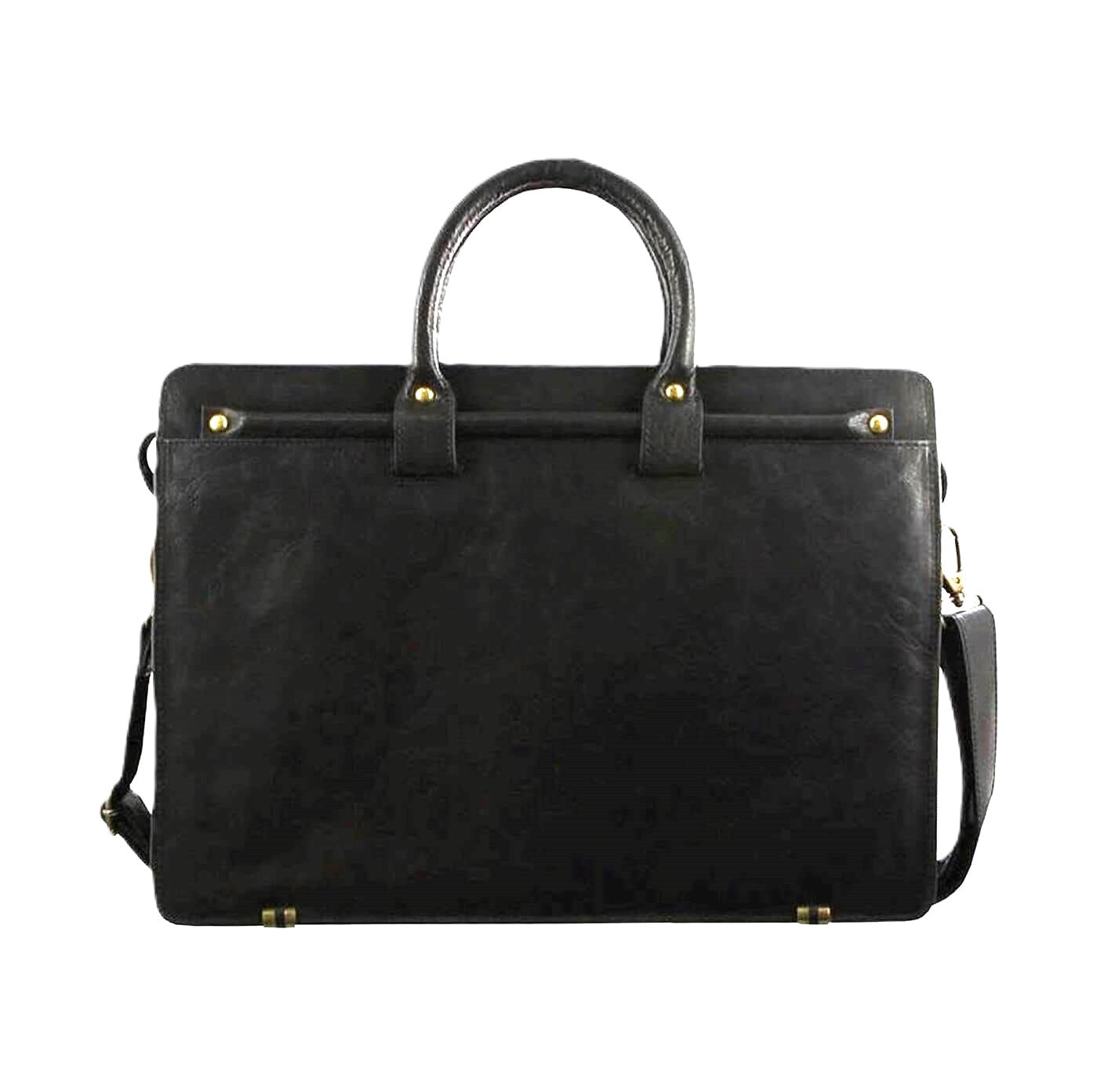 Pierre Cardin Men's Laptop-Business Bag in Black