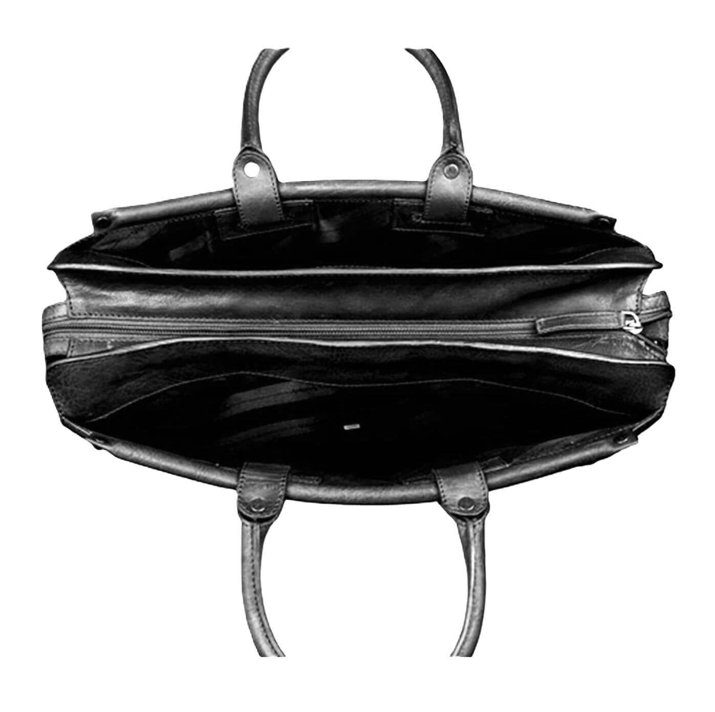 Pierre Cardin Men's Laptop-Business Bag in Black