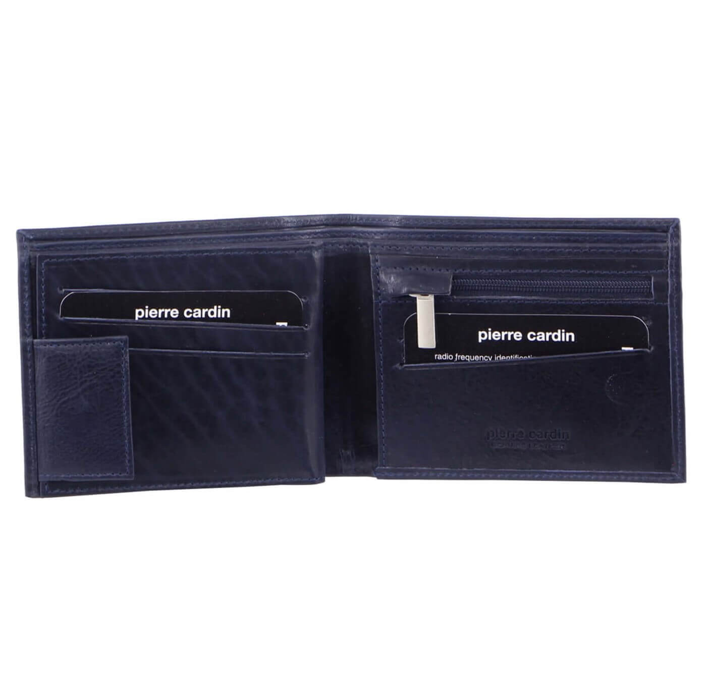 Pierre Cardin PC2812 Rustic Leather Bi-Fold Mens Wallet/Midnight