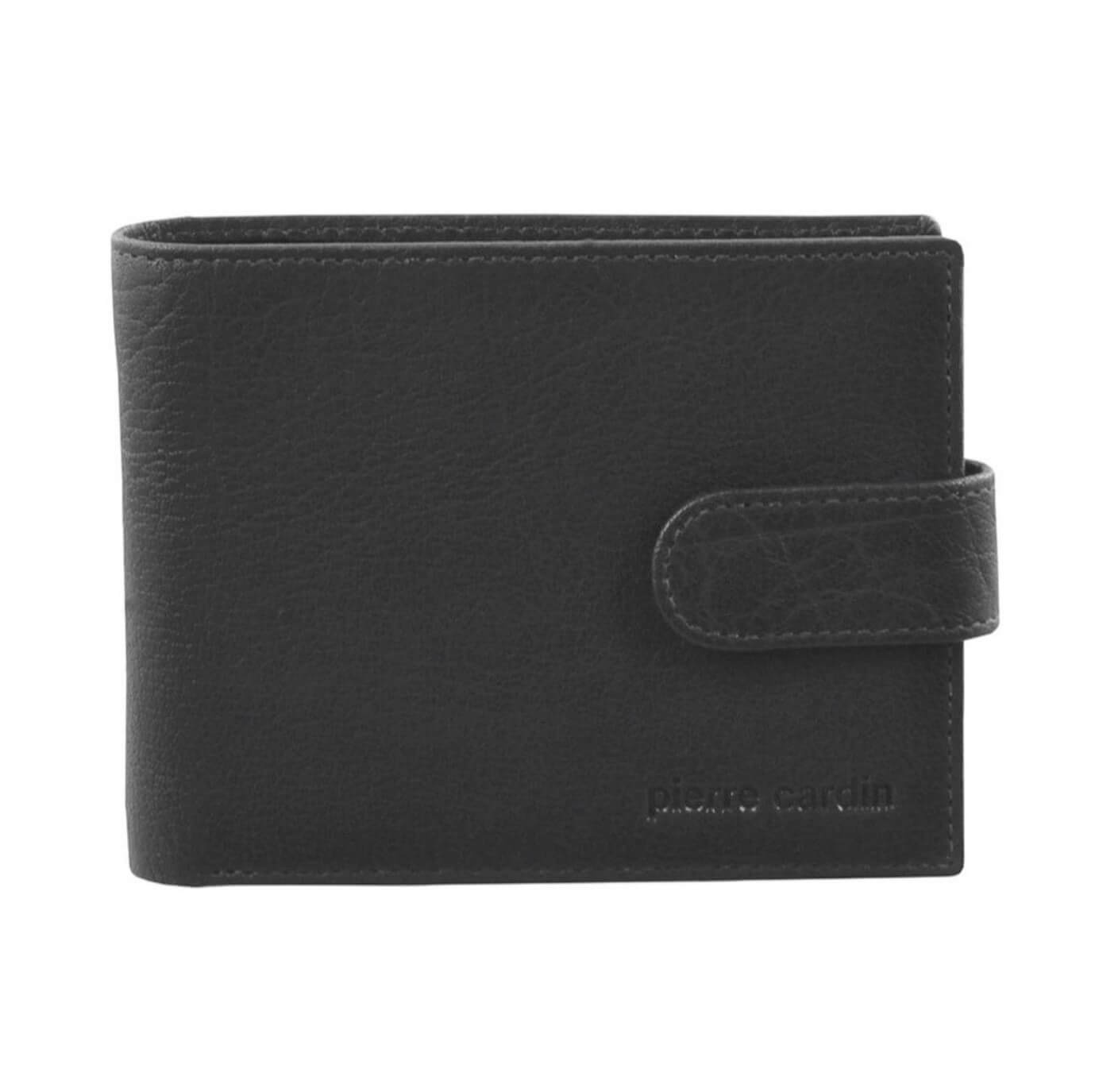 Pierre Cardin PC2815 Rustic Leather Mens Wallet/Black