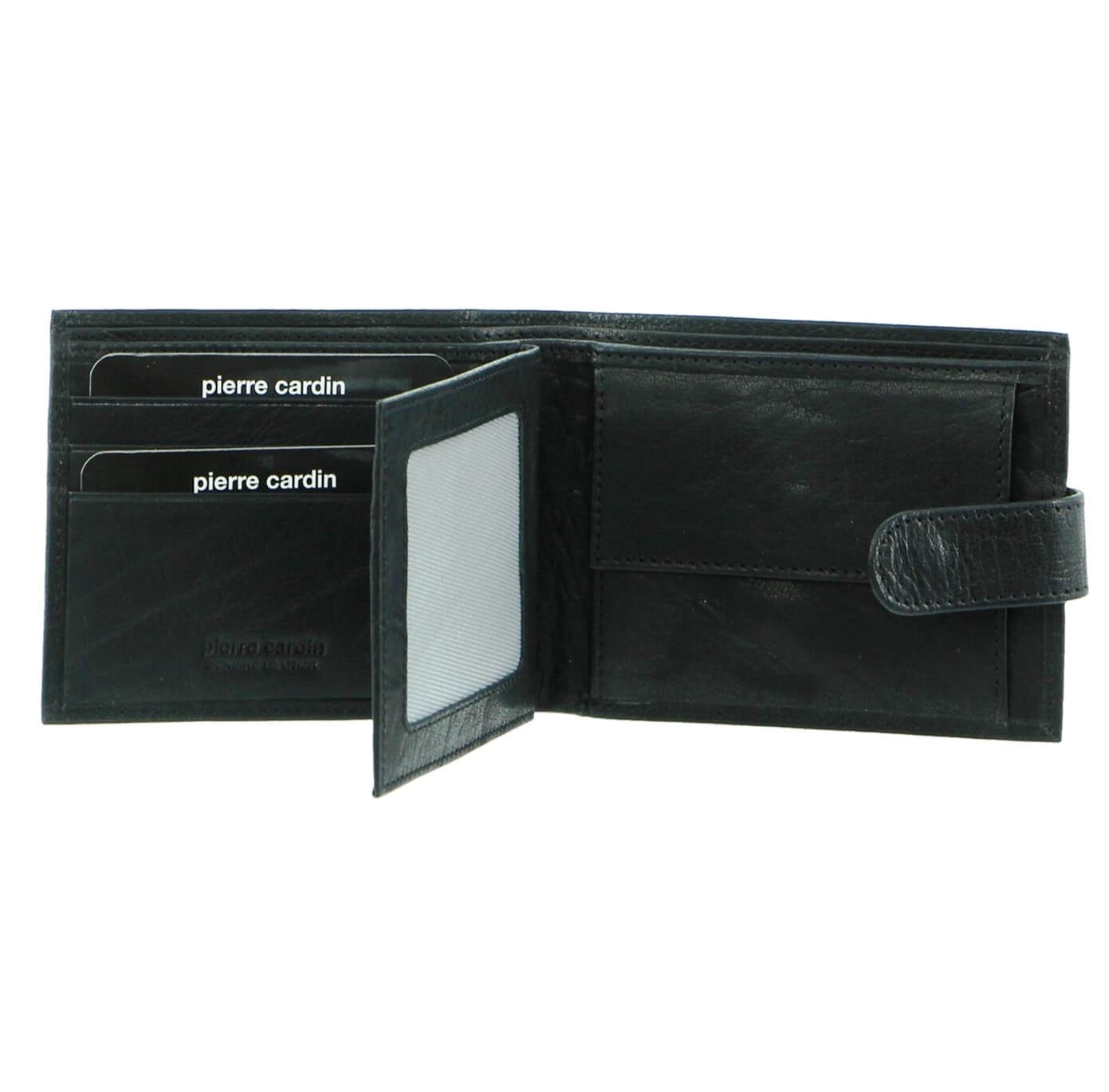 Pierre Cardin PC2815 Rustic Leather Mens Wallet/Black