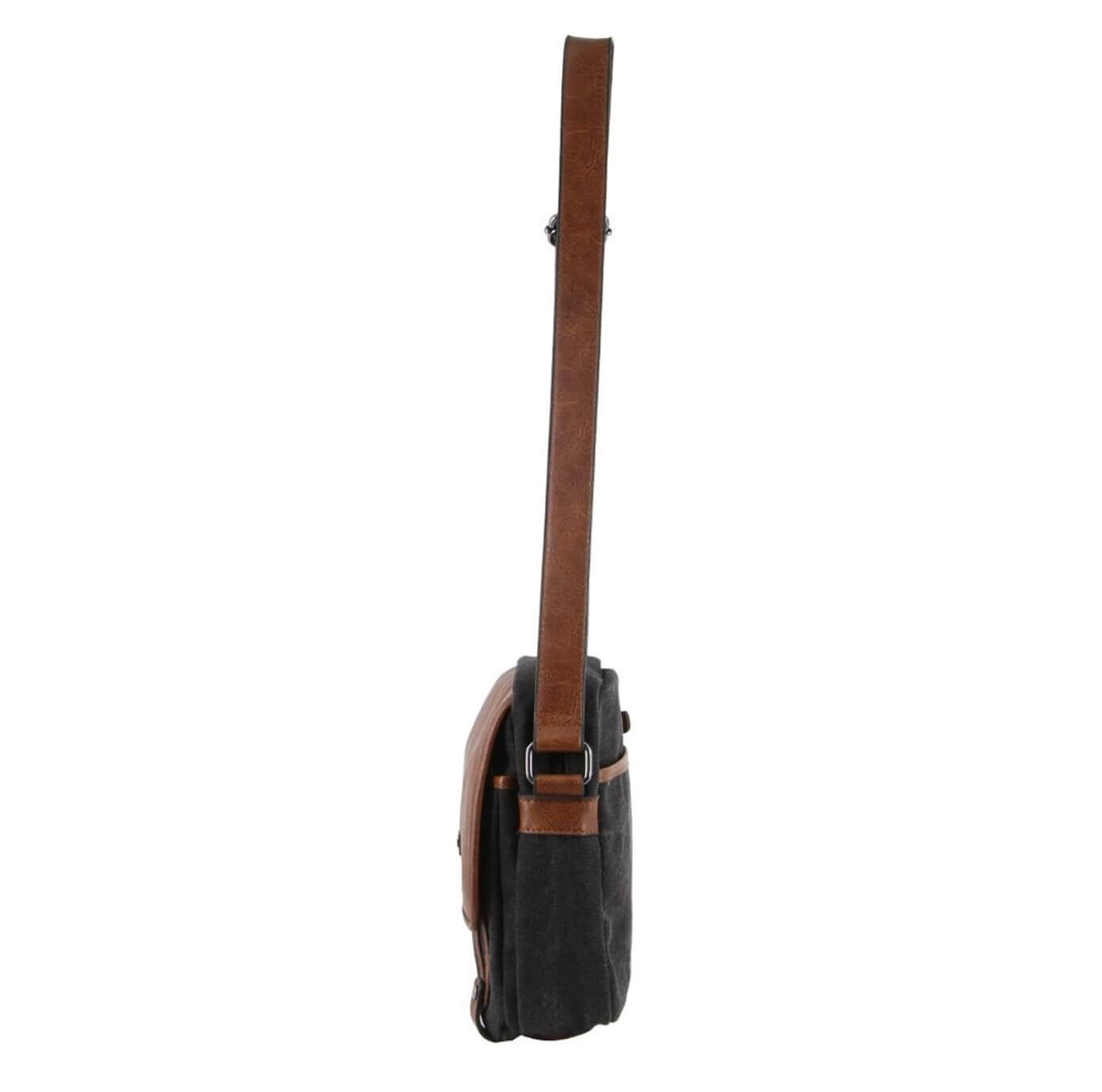 Pierre Cardin PC2580 Canvas Cross Body Bag/Black