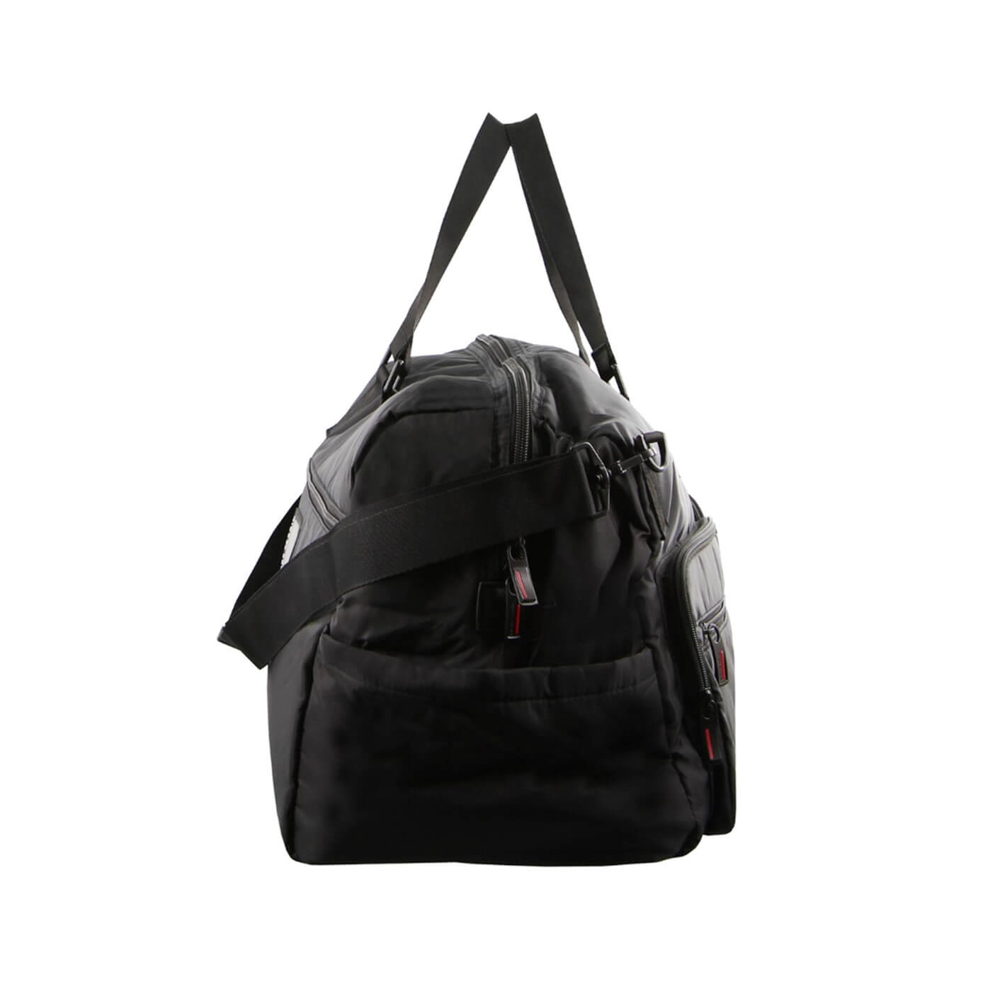 Pierre Cardin PC2874 Urban Nylon Overnight Bag/Black