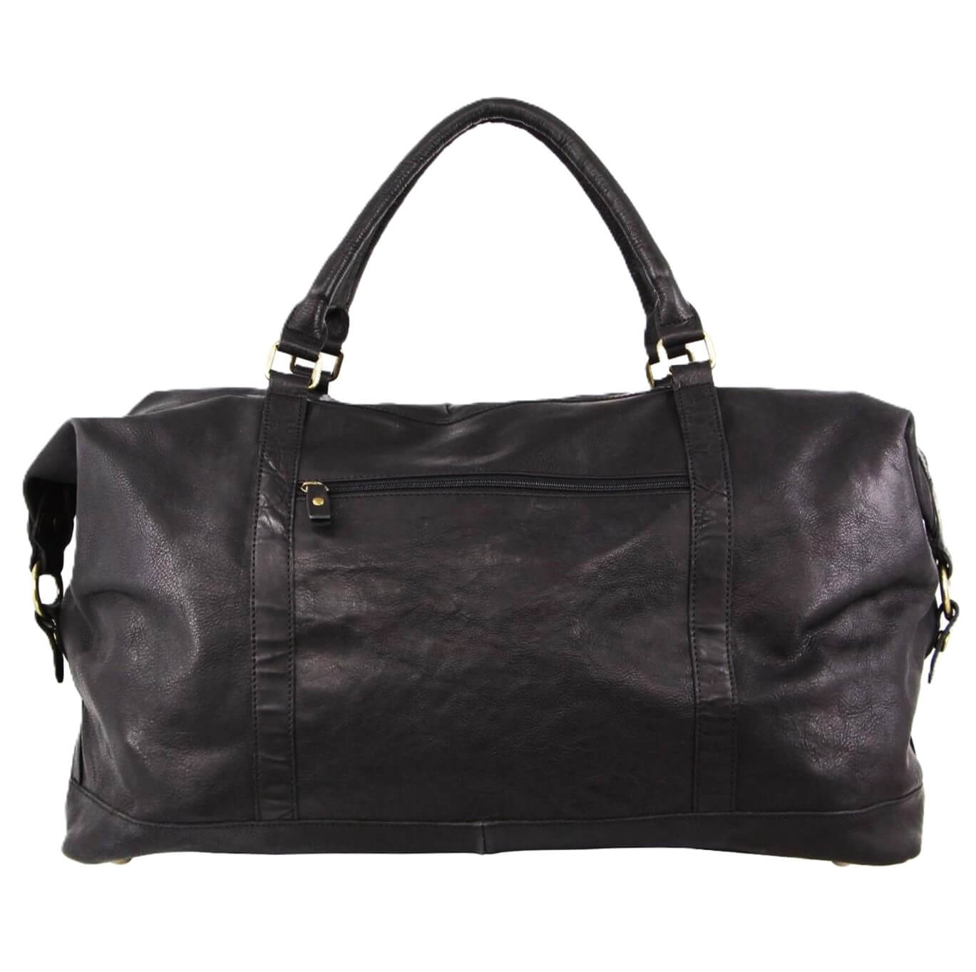 Pierre Cardin PC3134 Rustic Leather Business-Overnight Bag/Black