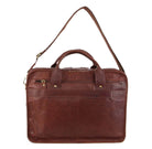 Pierre Cardin PC3135 Italian Rustic Leather Computer Bag/Chestnut