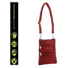 Pierre Cardin PC3157 Nylon Anti-Theft Cross Body Bag/Wine-Camo