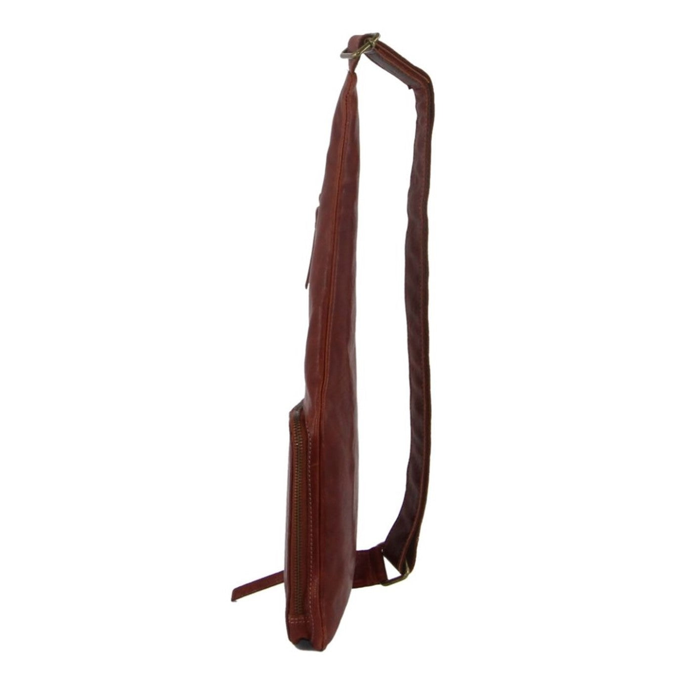 Pierre Cardin PC3229 Italian Rustic Leather Sling Bag/Chestnut