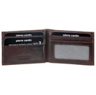 Pierre Cardin PC3255 Rustic Leather Mens Wallet/Dark Chocolate