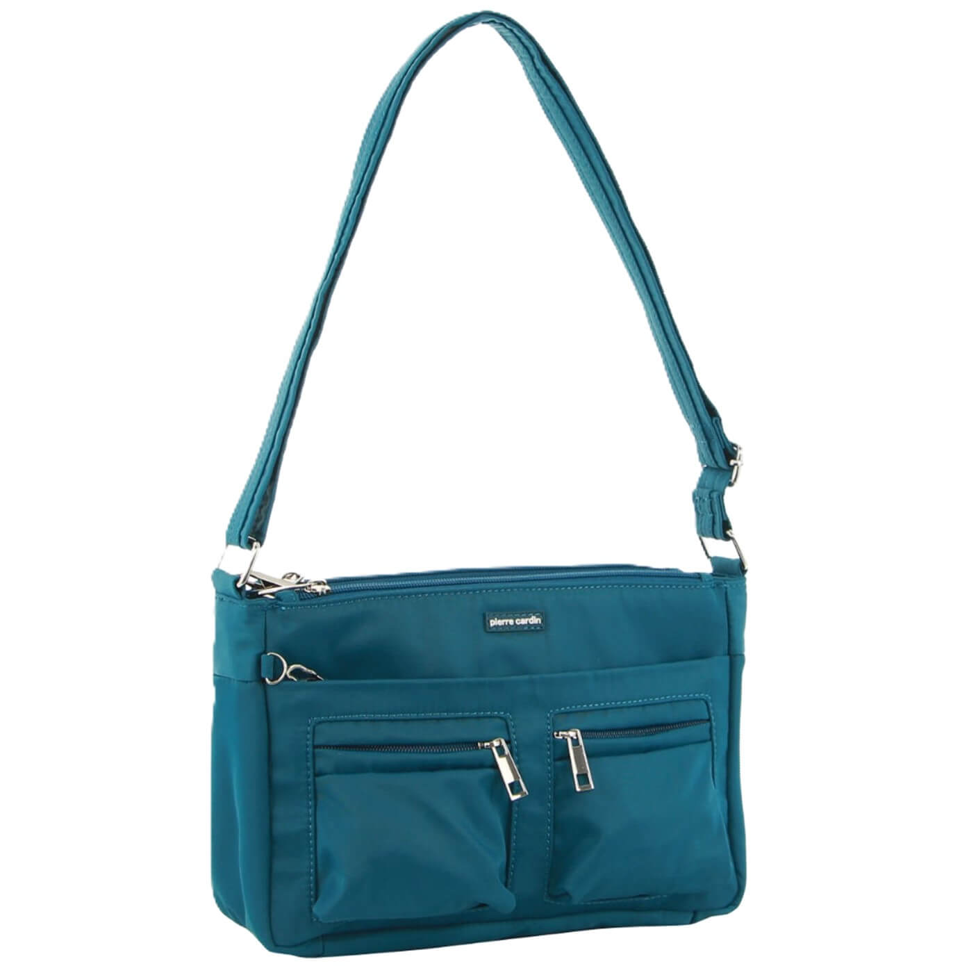 Pierre Cardin PC3268 Nylon Anti-theft Cross Body-Bag/Turquoise
