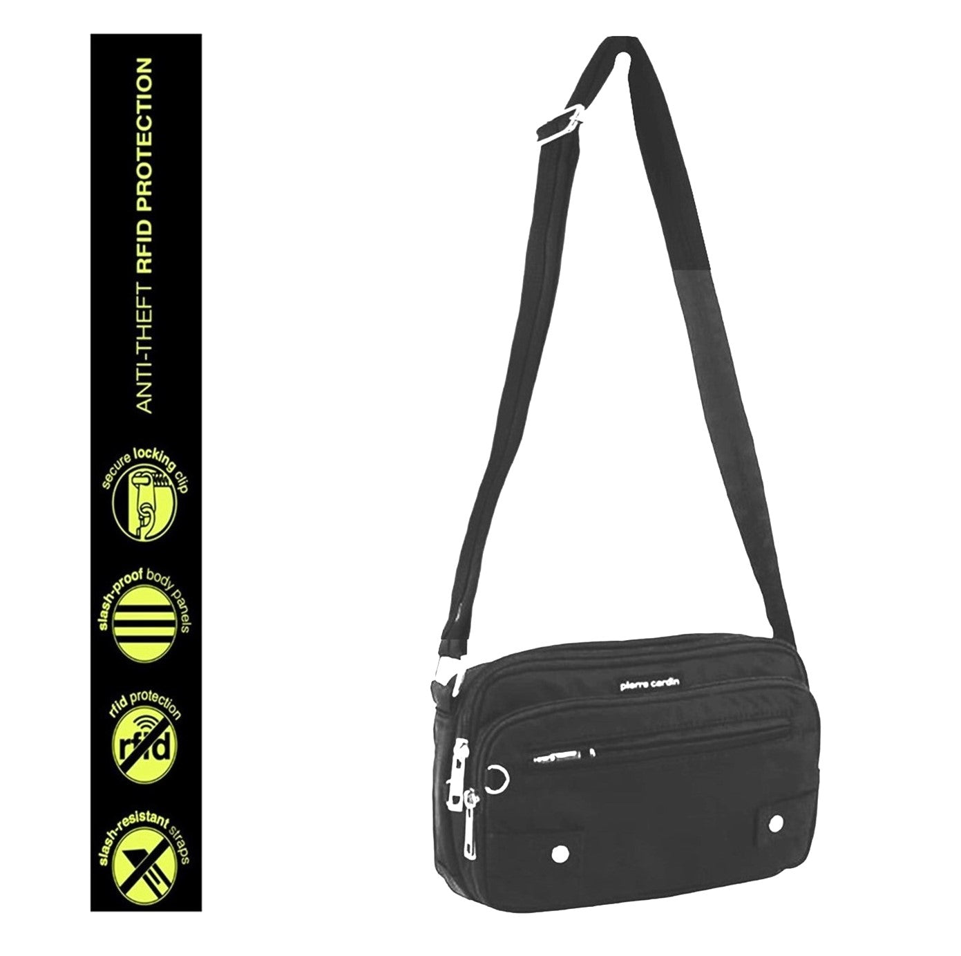 Pierre Cardin PC3269 Anti-Theft-RFID Cross Body Bag
